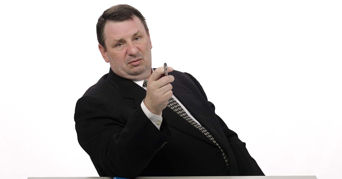 傲慢な目の意味